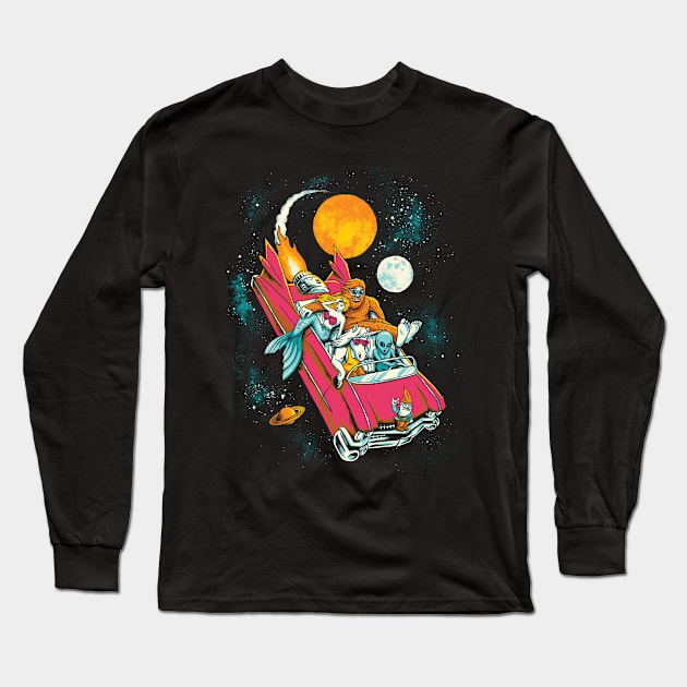 Fantasy Voyage Long Sleeve T-Shirt by CPdesign